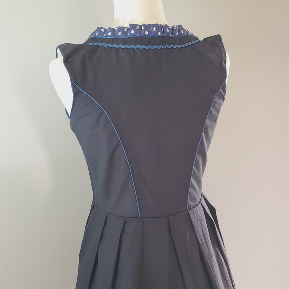 1800 Century Vibes A Lined Corset Flared Dress - Picture 7 of 8